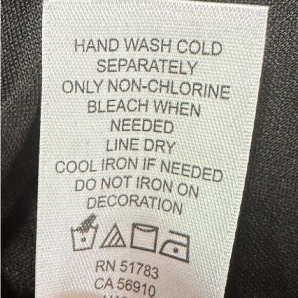 Maurices Floral Velvet Flocked Skater Dress. NWT. Black/Gray. Size Medium. - Picture 9 of 9